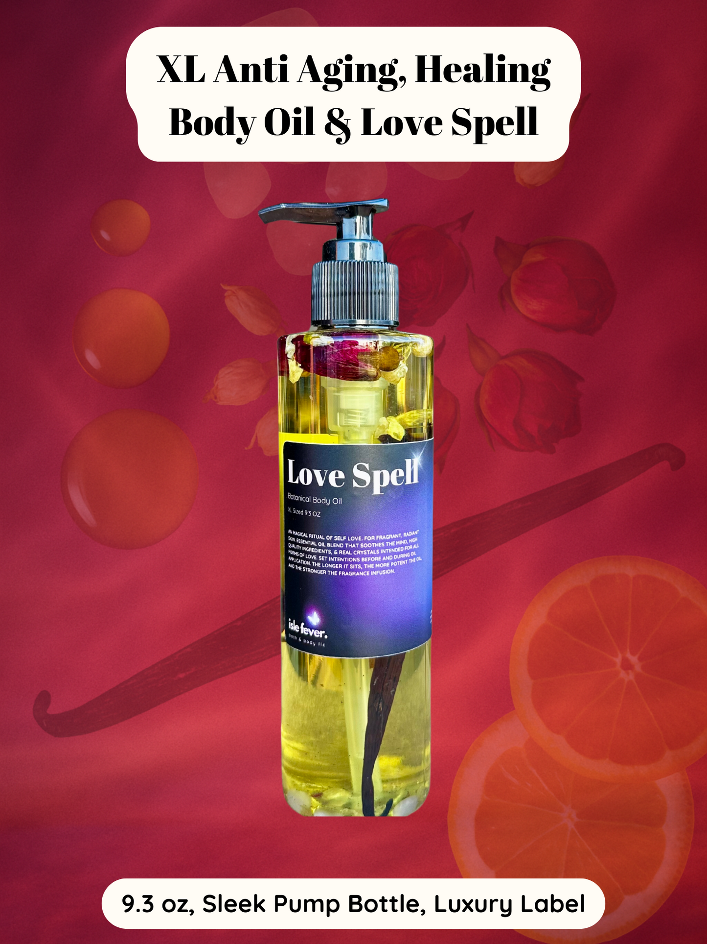 Love Spell- XL Botanical Body Oil