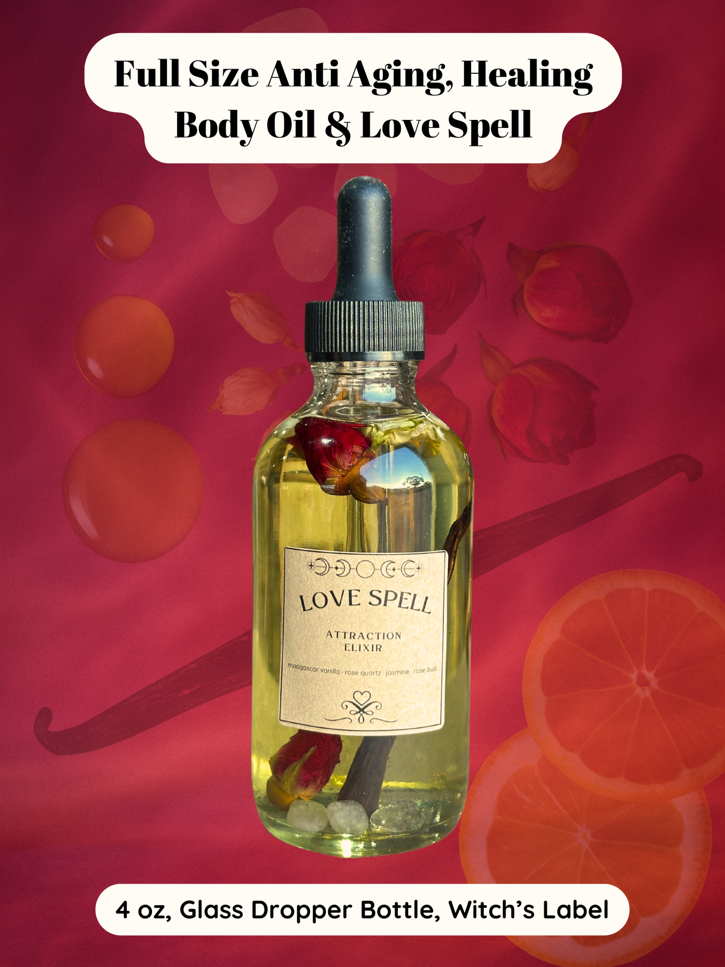 Love Spell- XL Botanical Body Oil