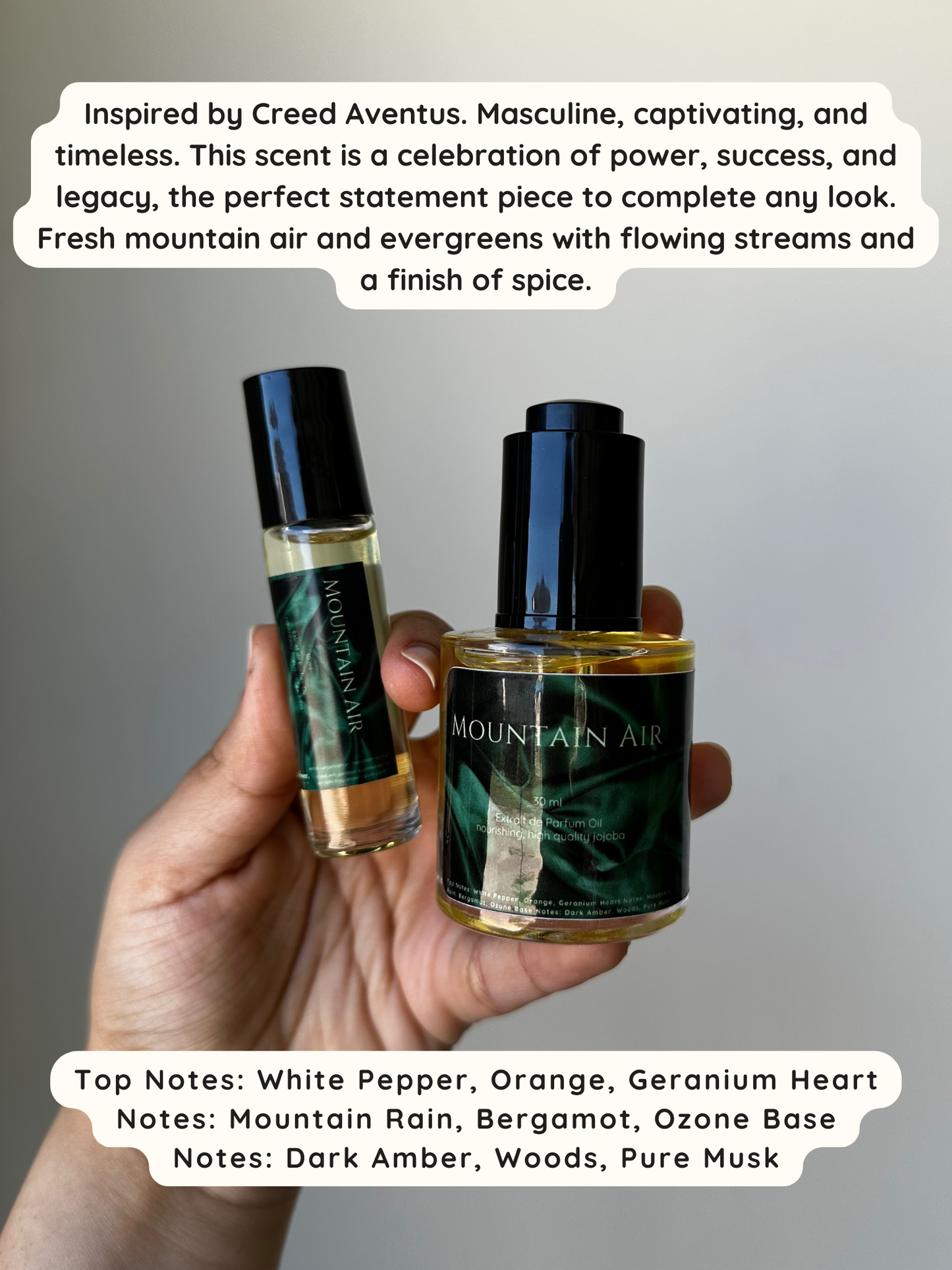 Golden Extrait de Parfum Oil- Jojoba Based Maximum Strength Pure Perfume Oil