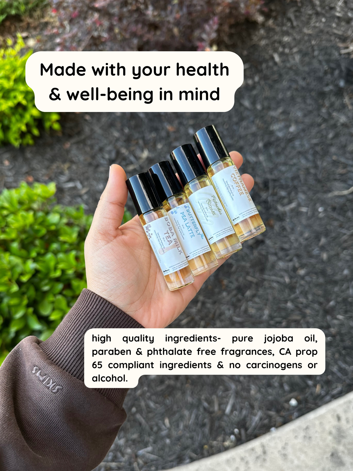Golden Extrait de Parfum Oil- Jojoba Based Maximum Strength Pure Perfume Oil