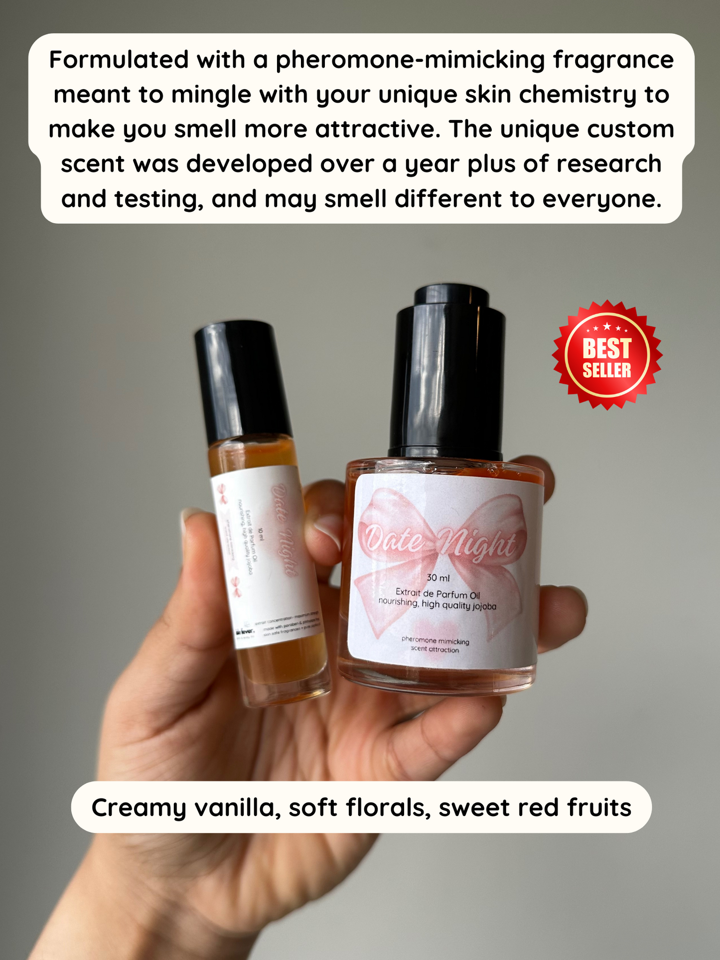 Golden Extrait de Parfum Oil- Jojoba Based Maximum Strength Pure Perfume Oil
