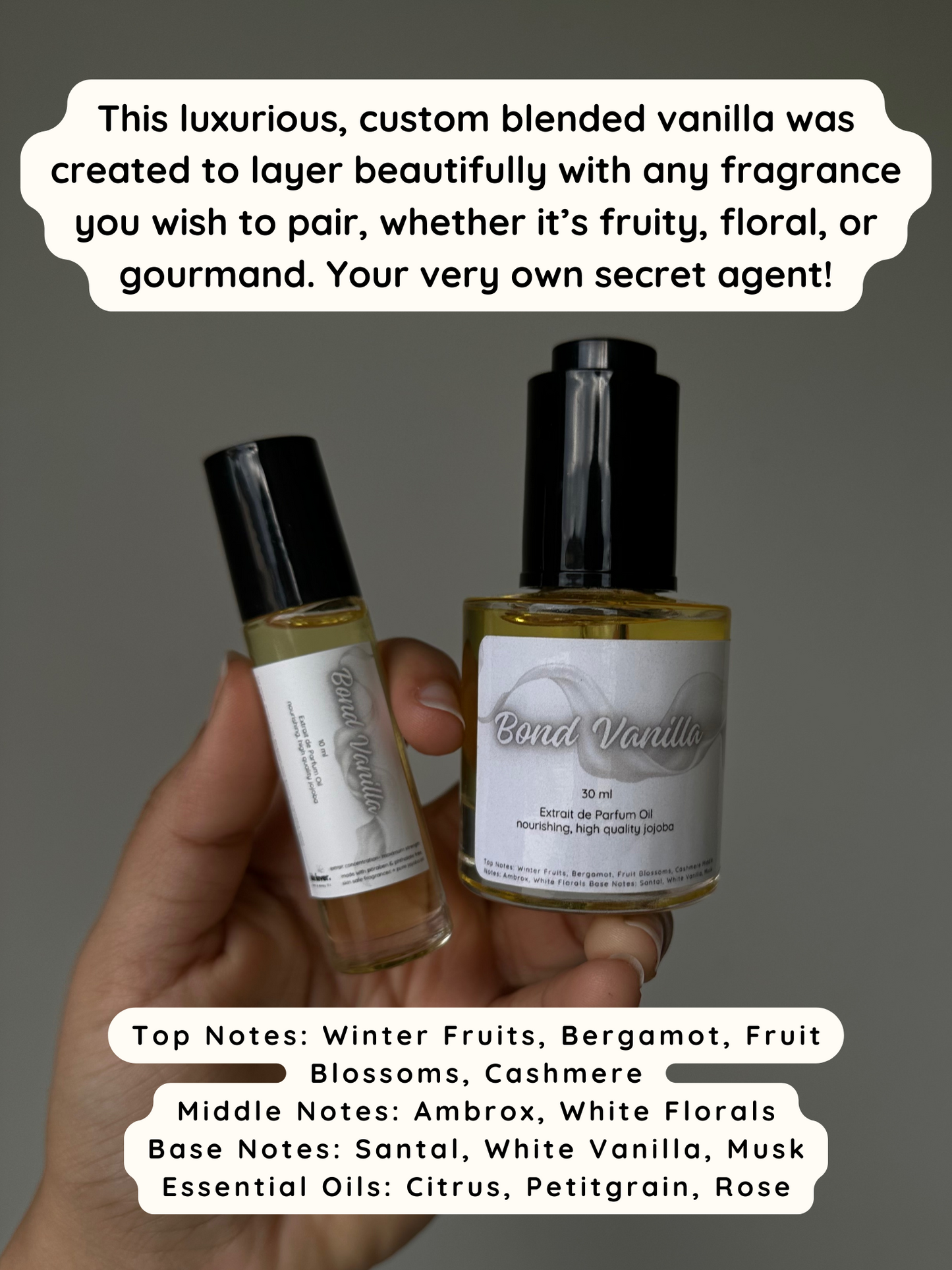 Golden Extrait de Parfum Oil- Jojoba Based Maximum Strength Pure Perfume Oil