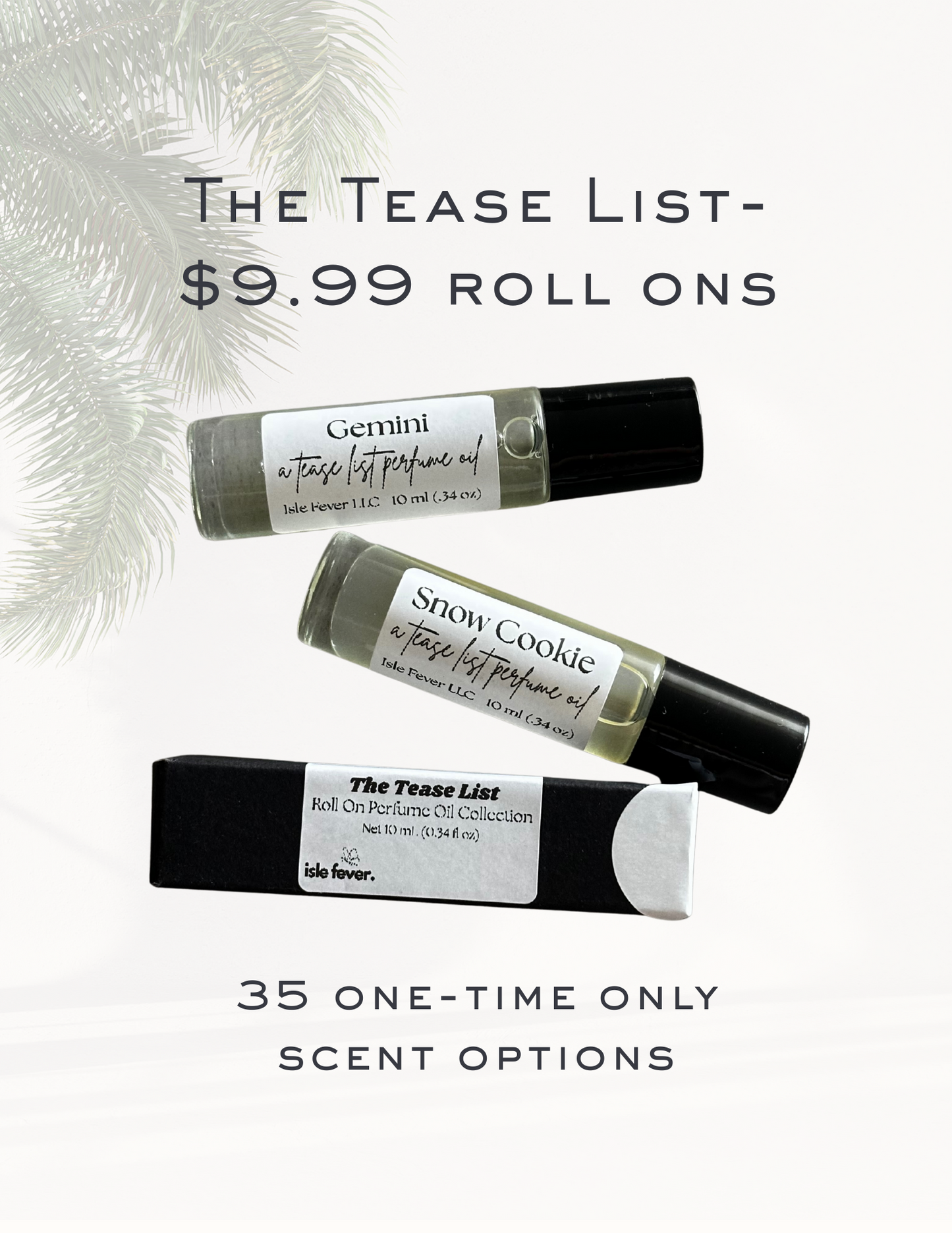 The Tease List Roll-On Perfumes