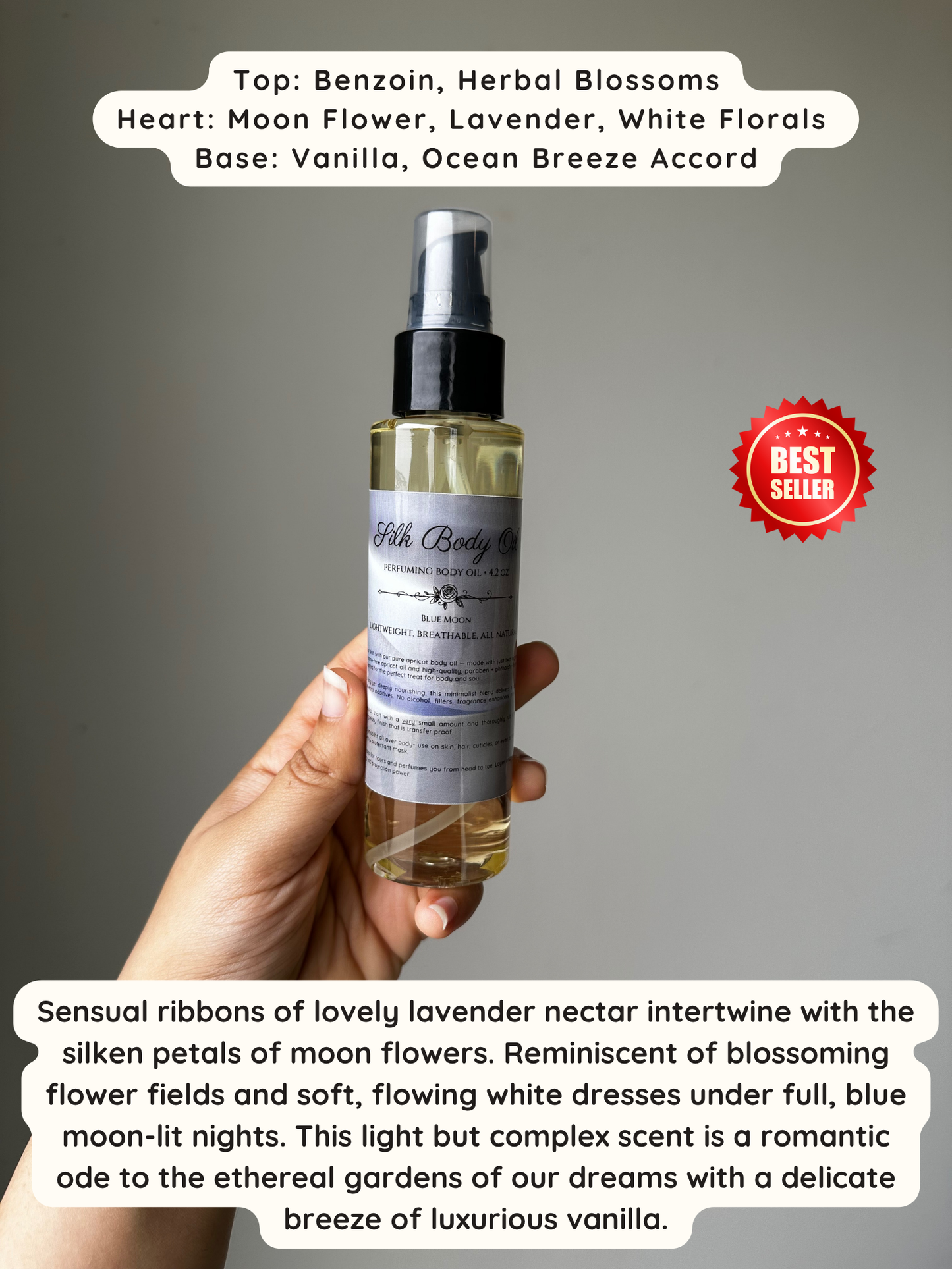 Scented Silk Body Oil