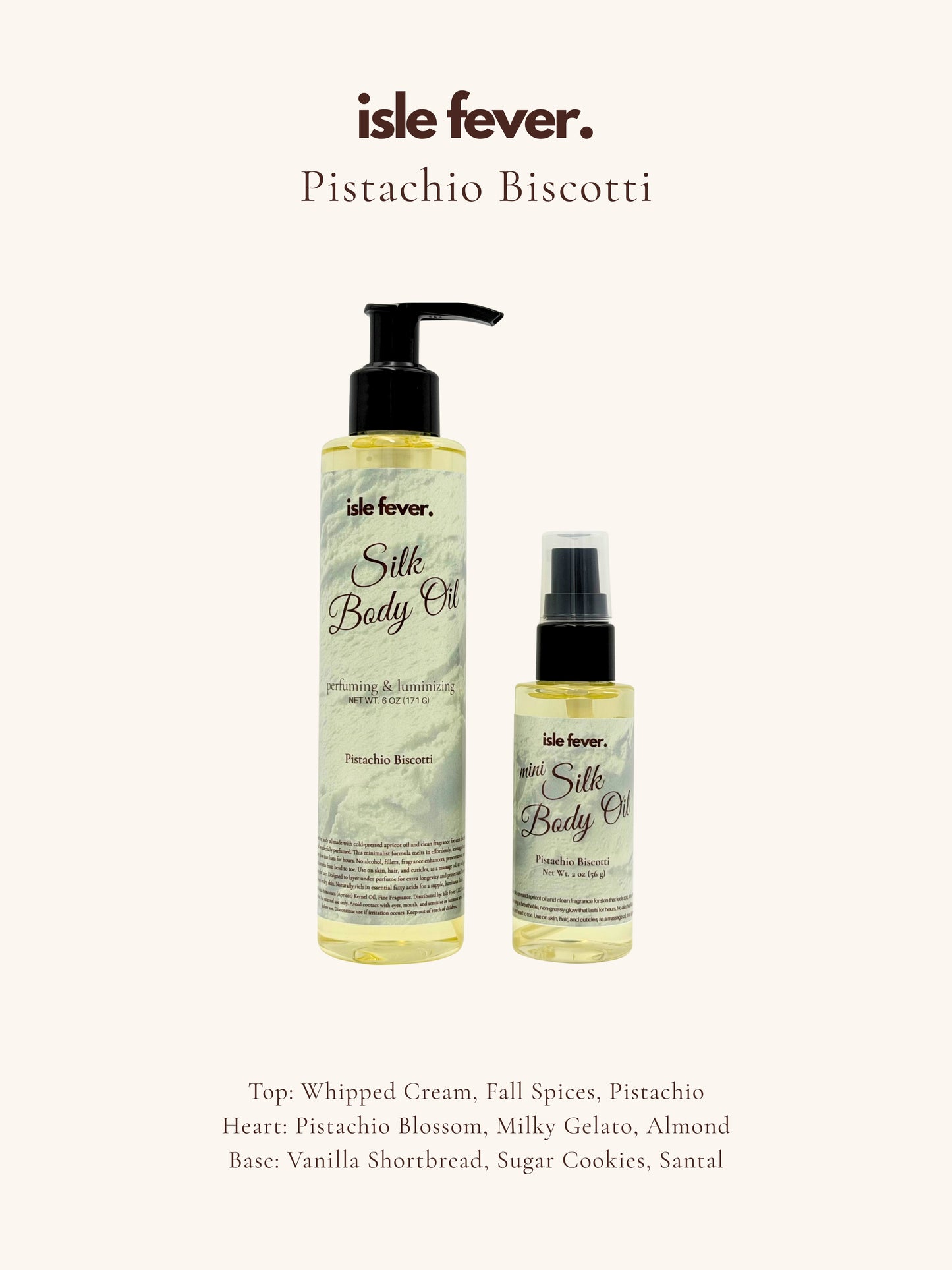Strongly Scented Silk Body Oil