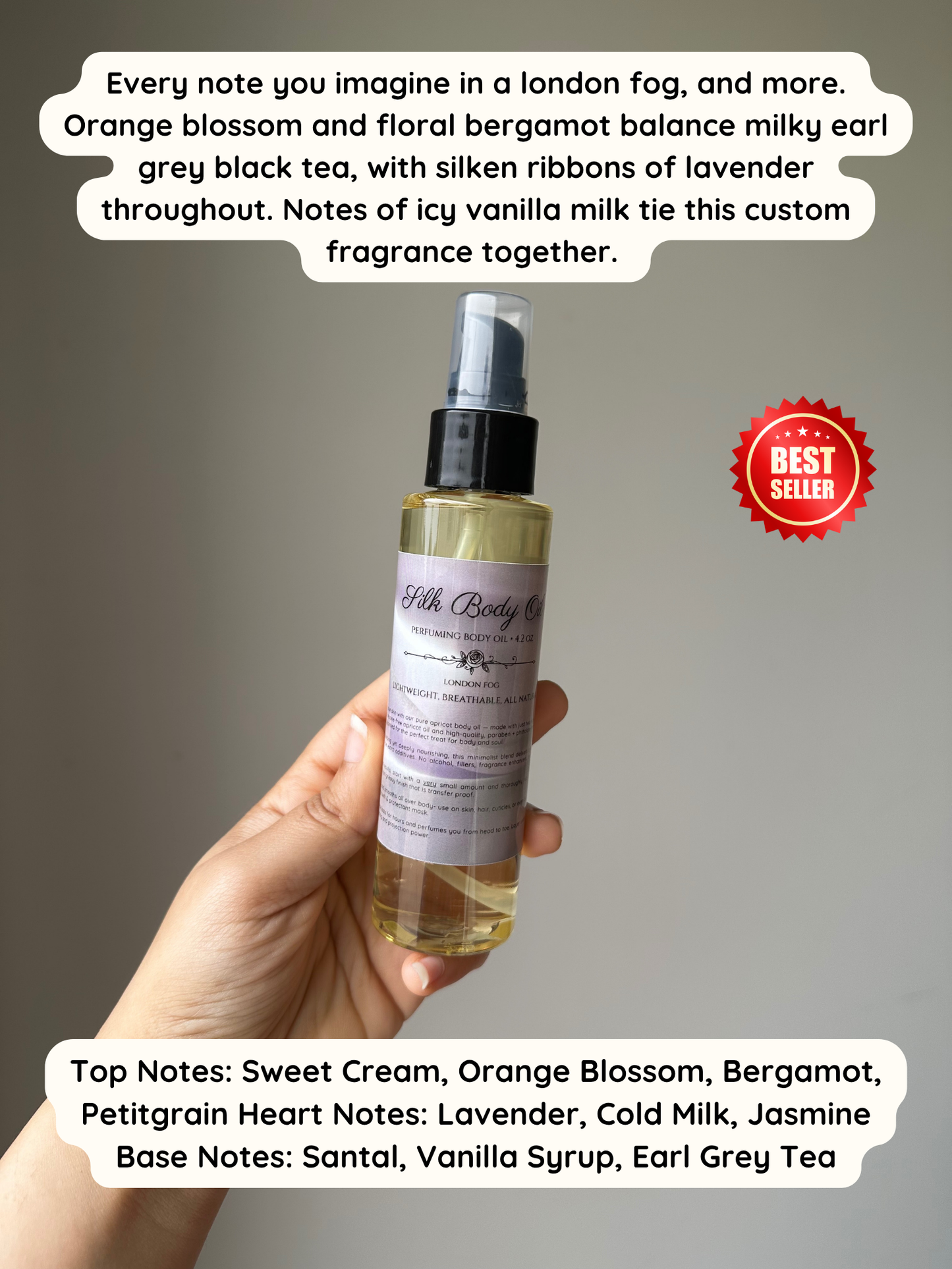 Scented Silk Body Oil