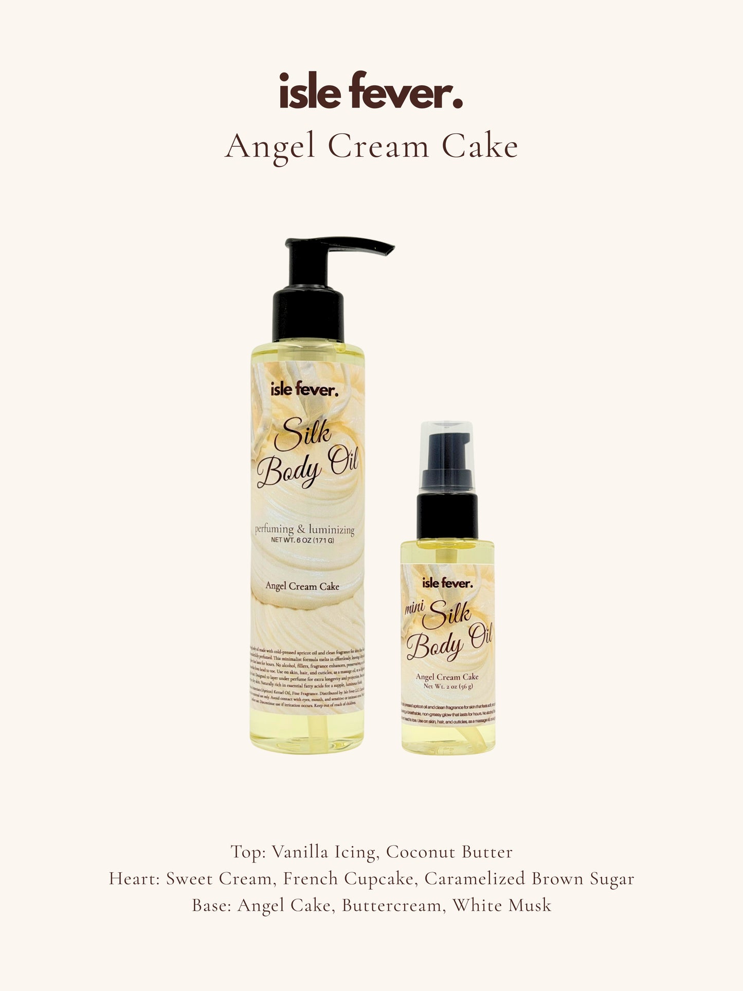 Strongly Scented Silk Body Oil