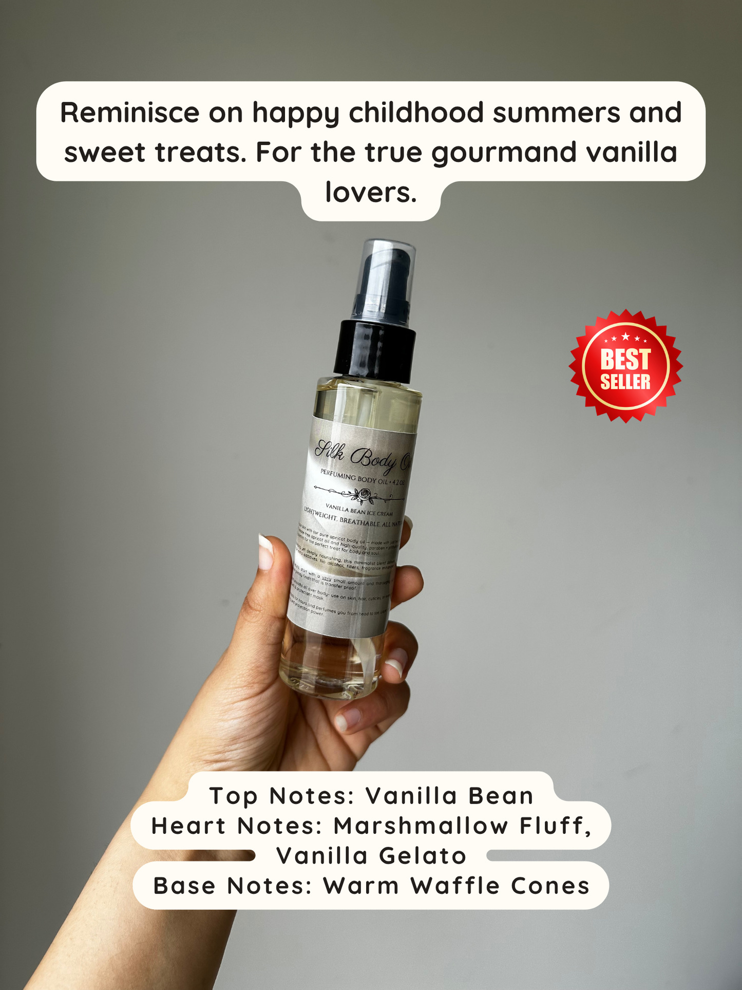 Scented Silk Body Oil