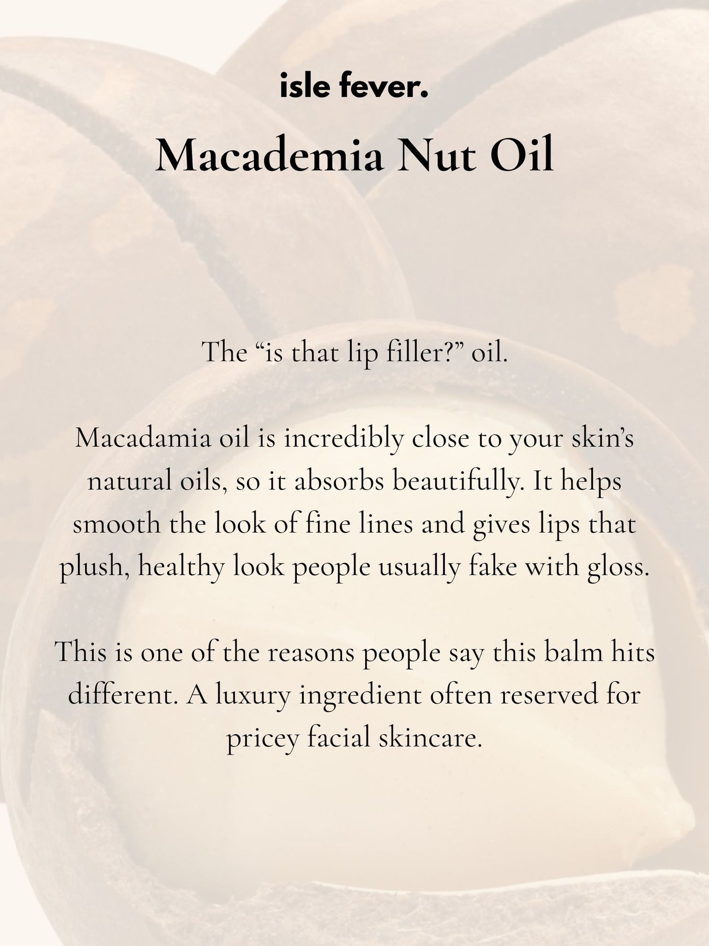 Macademia & Jojoba Lip Salve