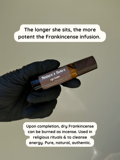 Nature's Botox Balm- Erase Wrinkles + Fine Lines with Castor Oil, Frankincense x2 Infusion, Rosehip & Jojoba Oil