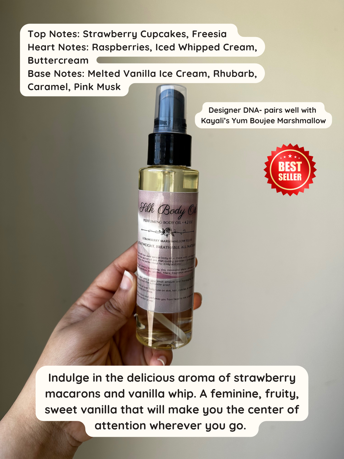 Scented Silk Body Oil