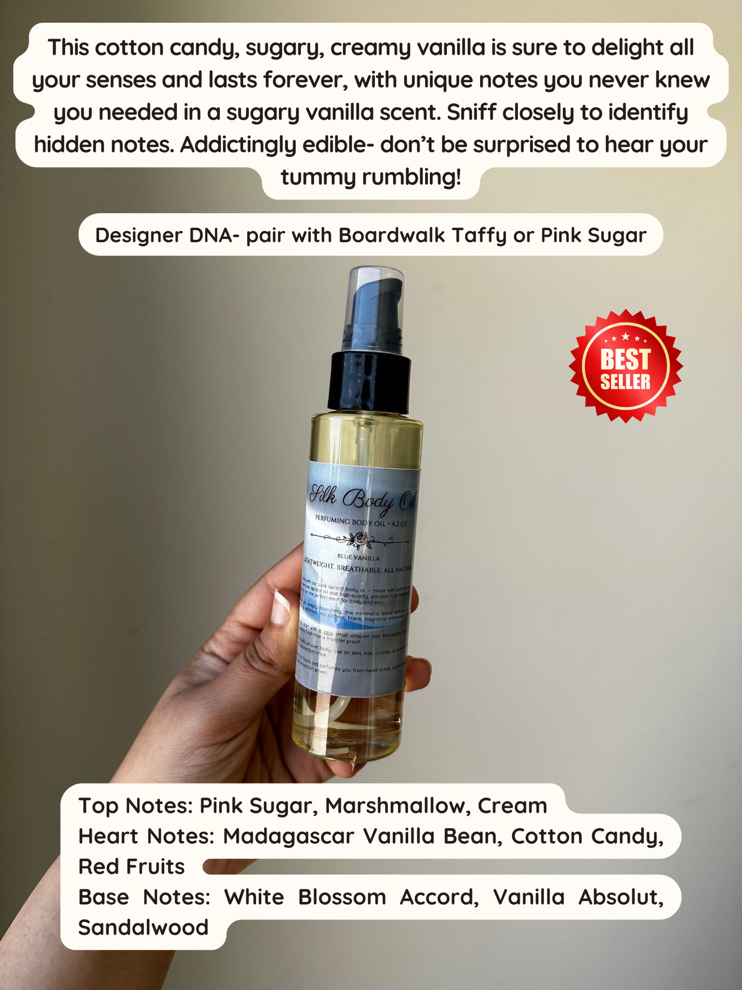 Scented Silk Body Oil
