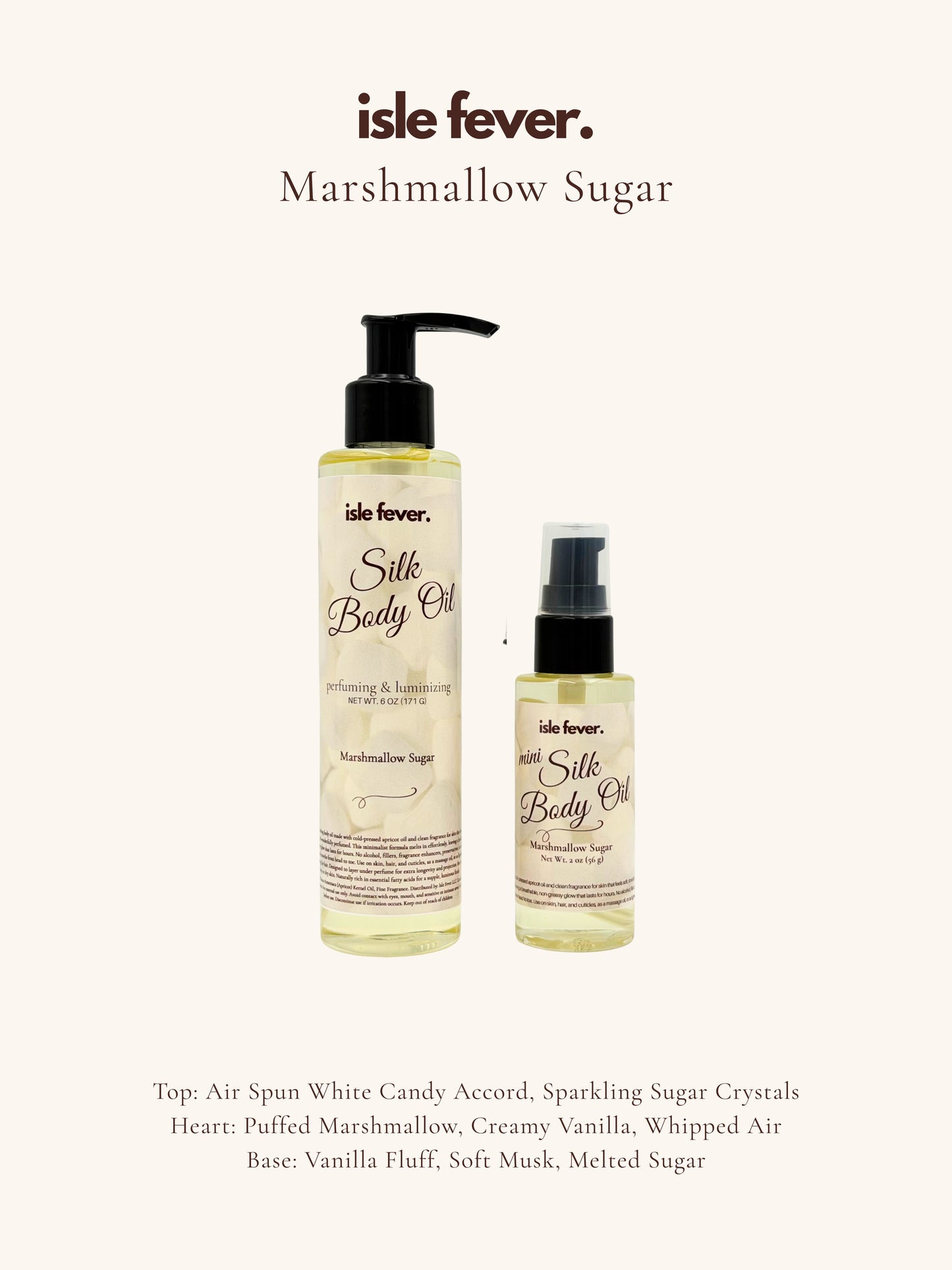 Strongly Scented Silk Body Oil