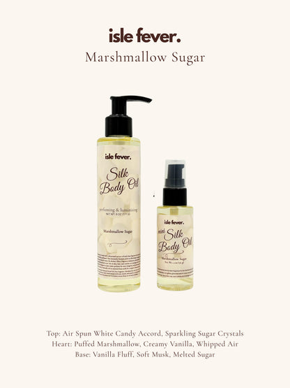Strongly Scented Silk Body Oil