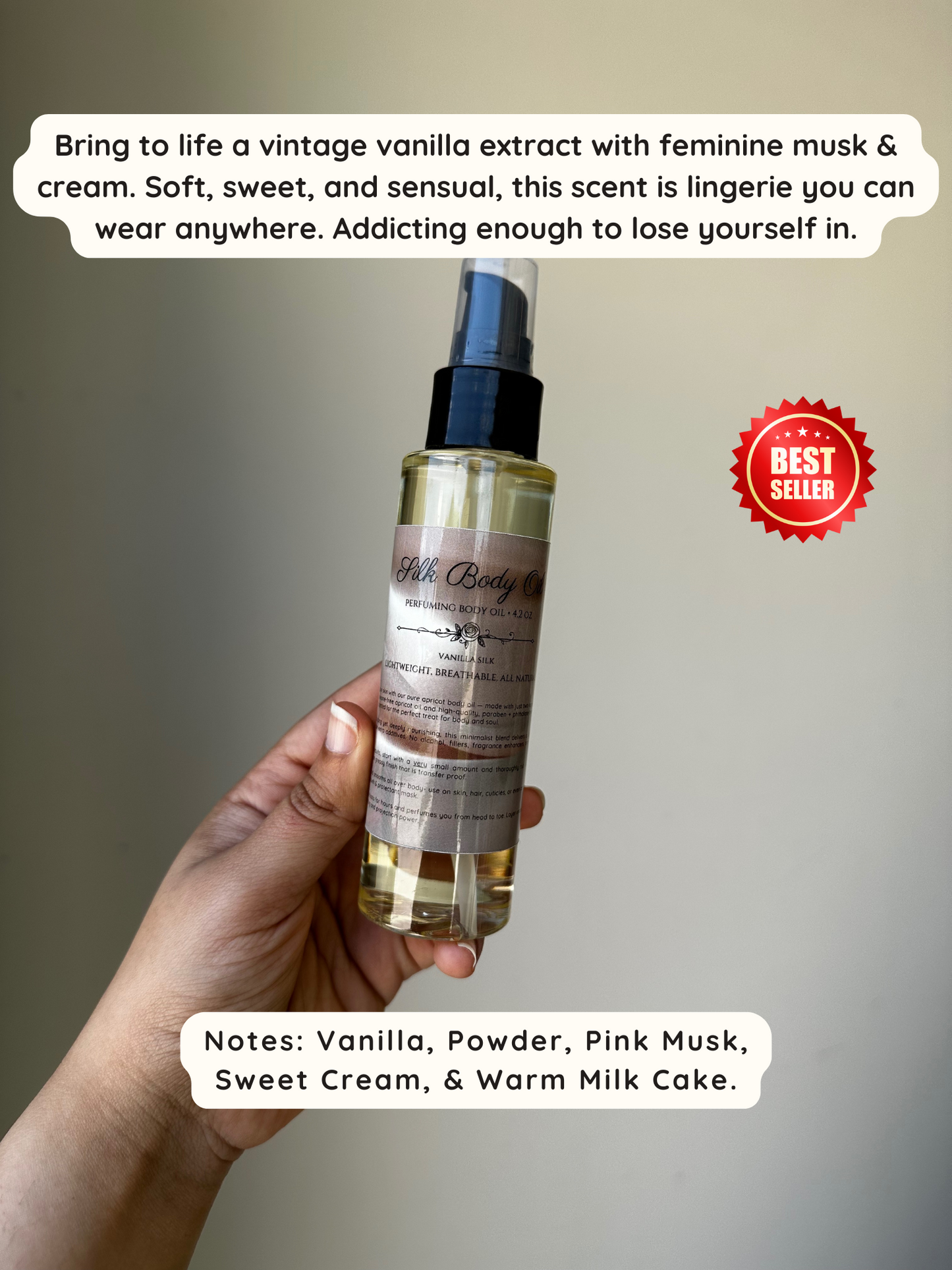 Scented Silk Body Oil