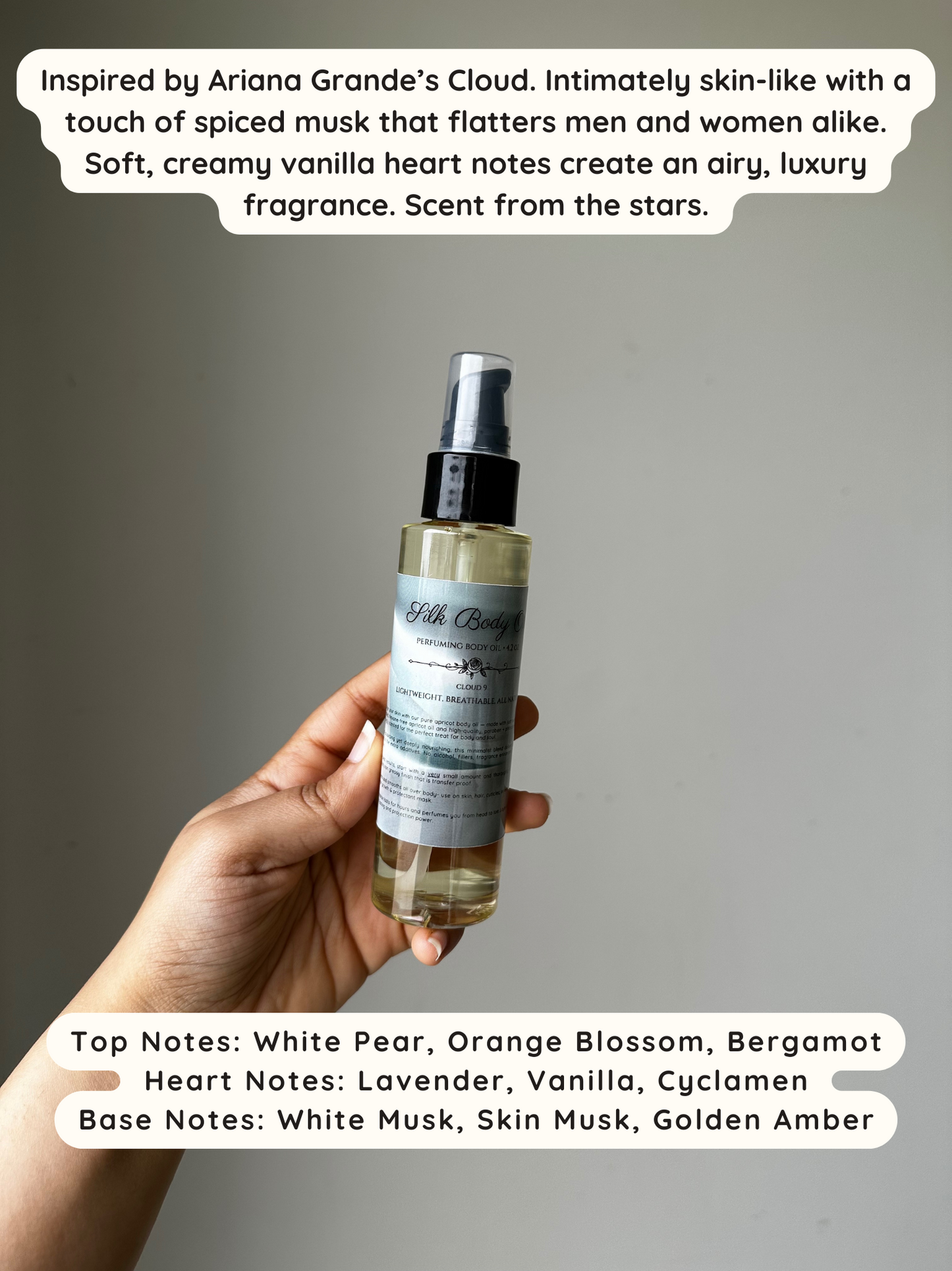 Scented Silk Body Oil