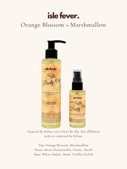 Strongly Scented Silk Body Oil