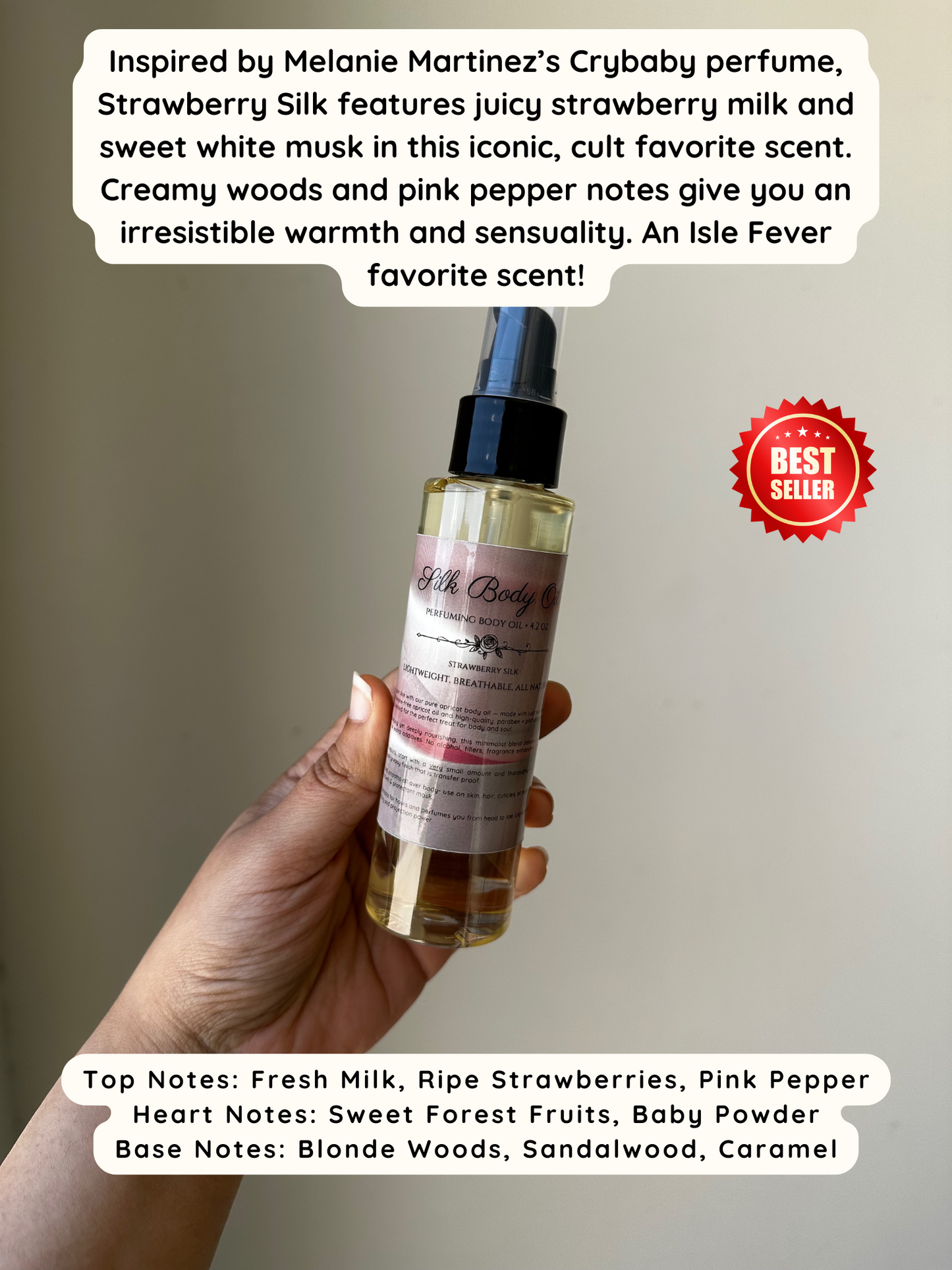 Scented Silk Body Oil