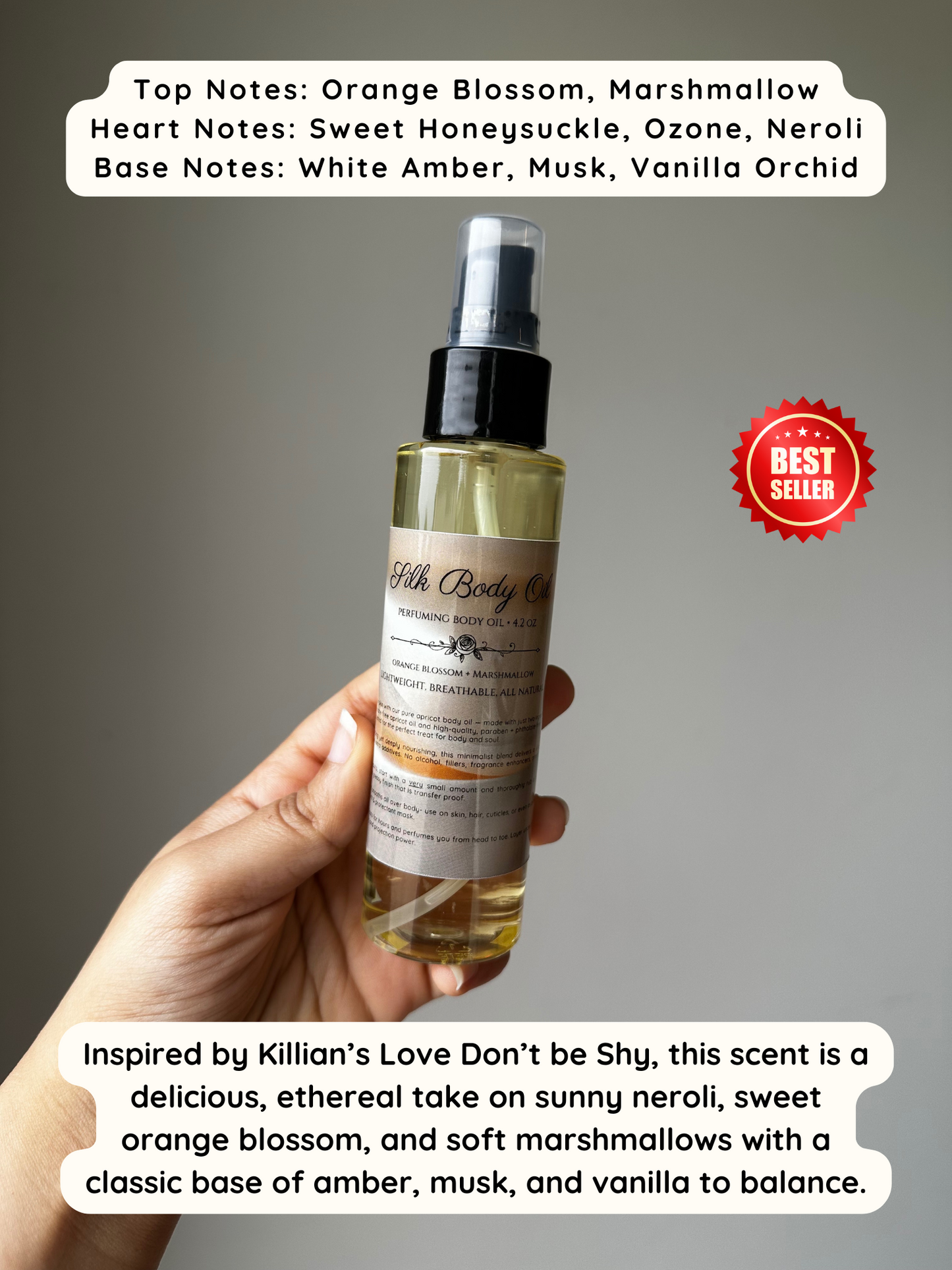 Scented Silk Body Oil