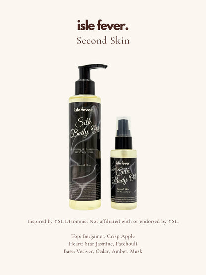 Strongly Scented Silk Body Oil
