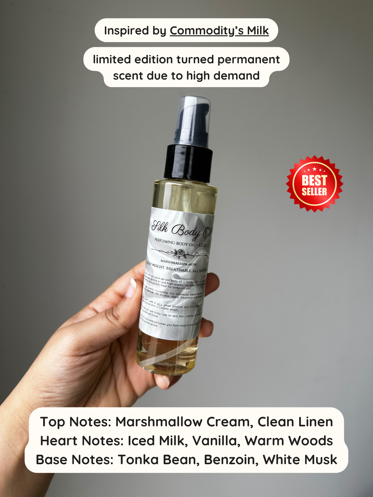 Scented Silk Body Oil
