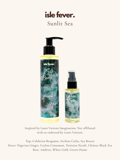 Strongly Scented Silk Body Oil