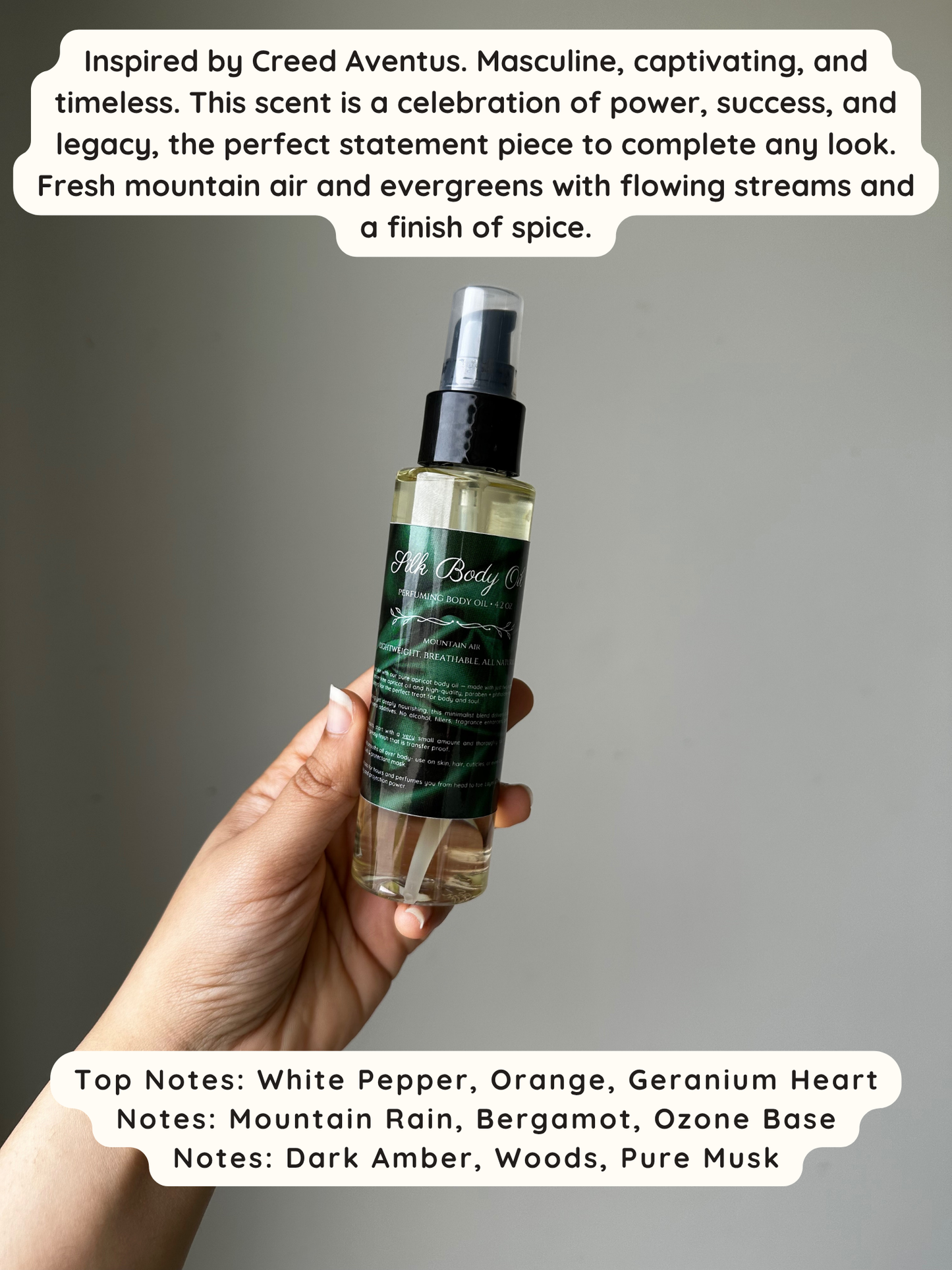 Scented Silk Body Oil