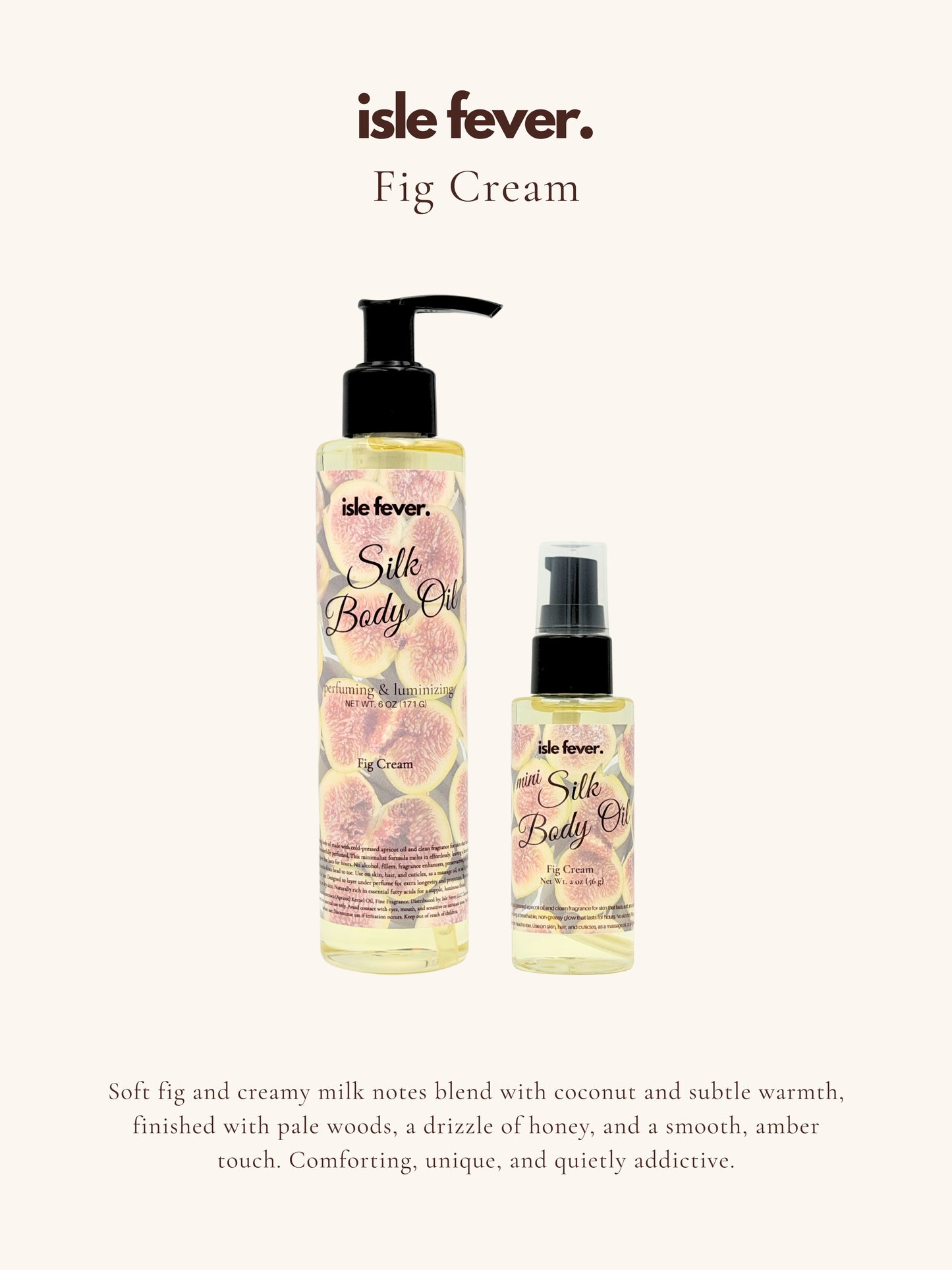 Strongly Scented Silk Body Oil