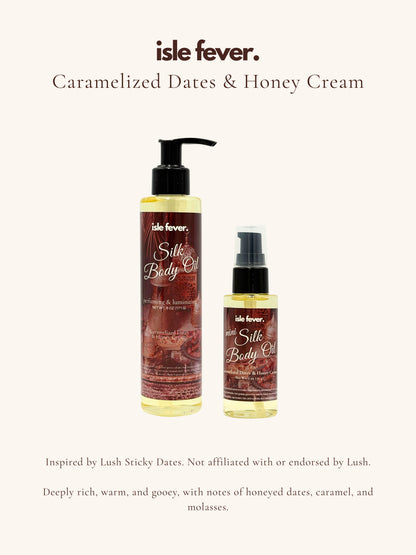 Strongly Scented Silk Body Oil