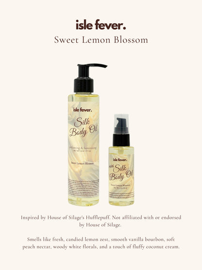 Strongly Scented Silk Body Oil