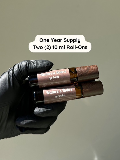 Nature's Botox Balm- Erase Wrinkles + Fine Lines with Castor Oil, Frankincense x2 Infusion, Rosehip & Jojoba Oil