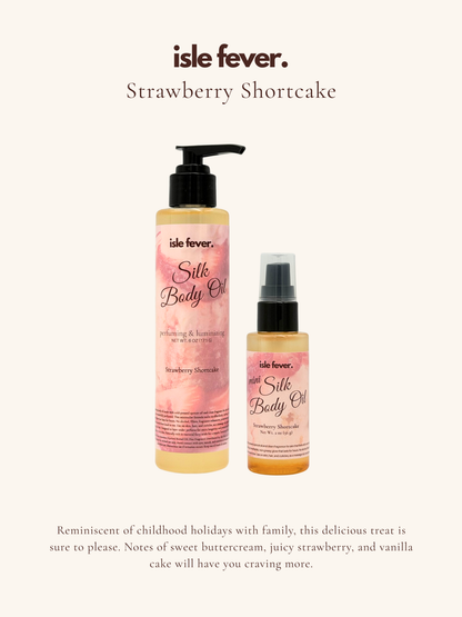 Strongly Scented Silk Body Oil