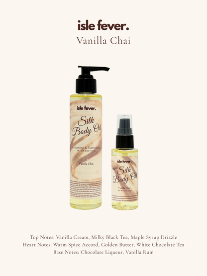 Strongly Scented Silk Body Oil