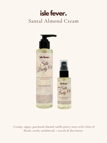 Strongly Scented Silk Body Oil