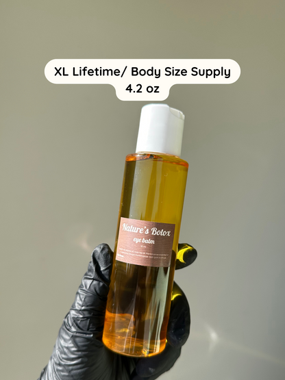 Nature's Botox Balm- Erase Wrinkles + Fine Lines with Castor Oil, Frankincense x2 Infusion, Rosehip & Jojoba Oil