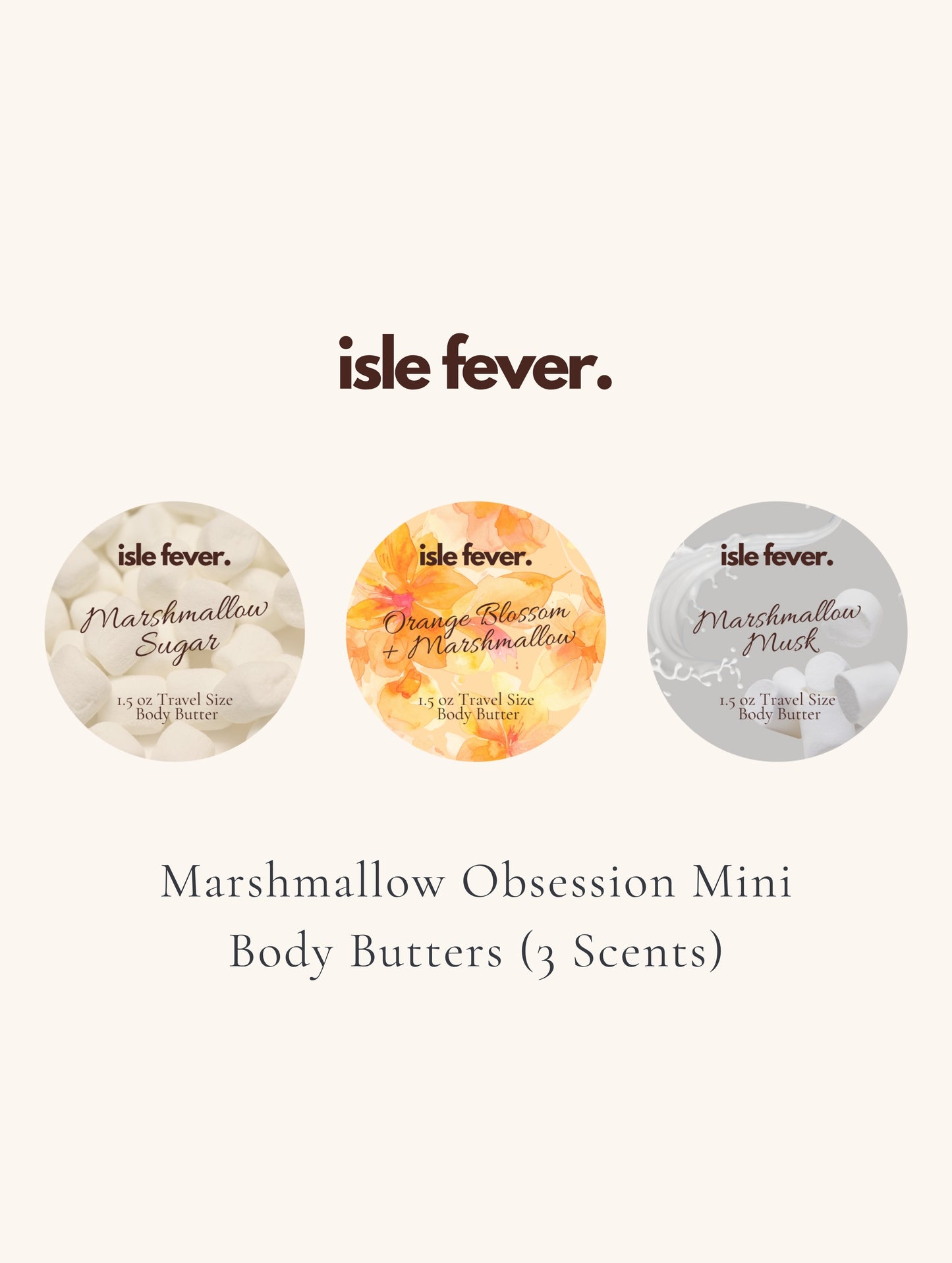Marshmallow Obsession Mini Body Butters (3 Scents)