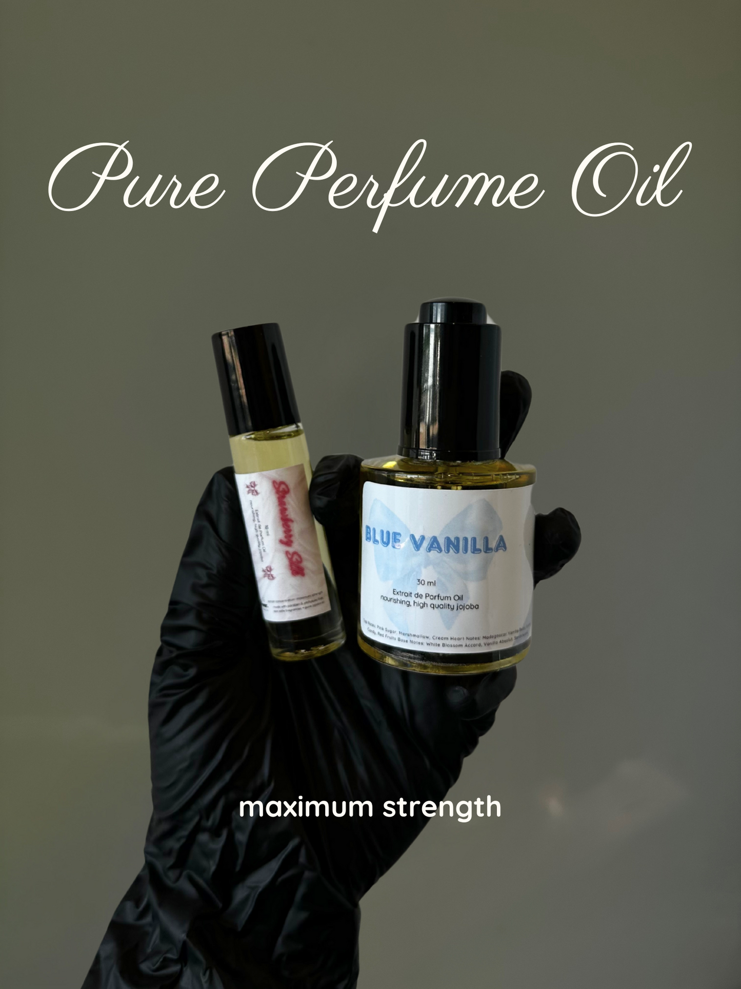 Golden Extrait de Parfum Oil- Jojoba Based Maximum Strength Pure Perfume Oil