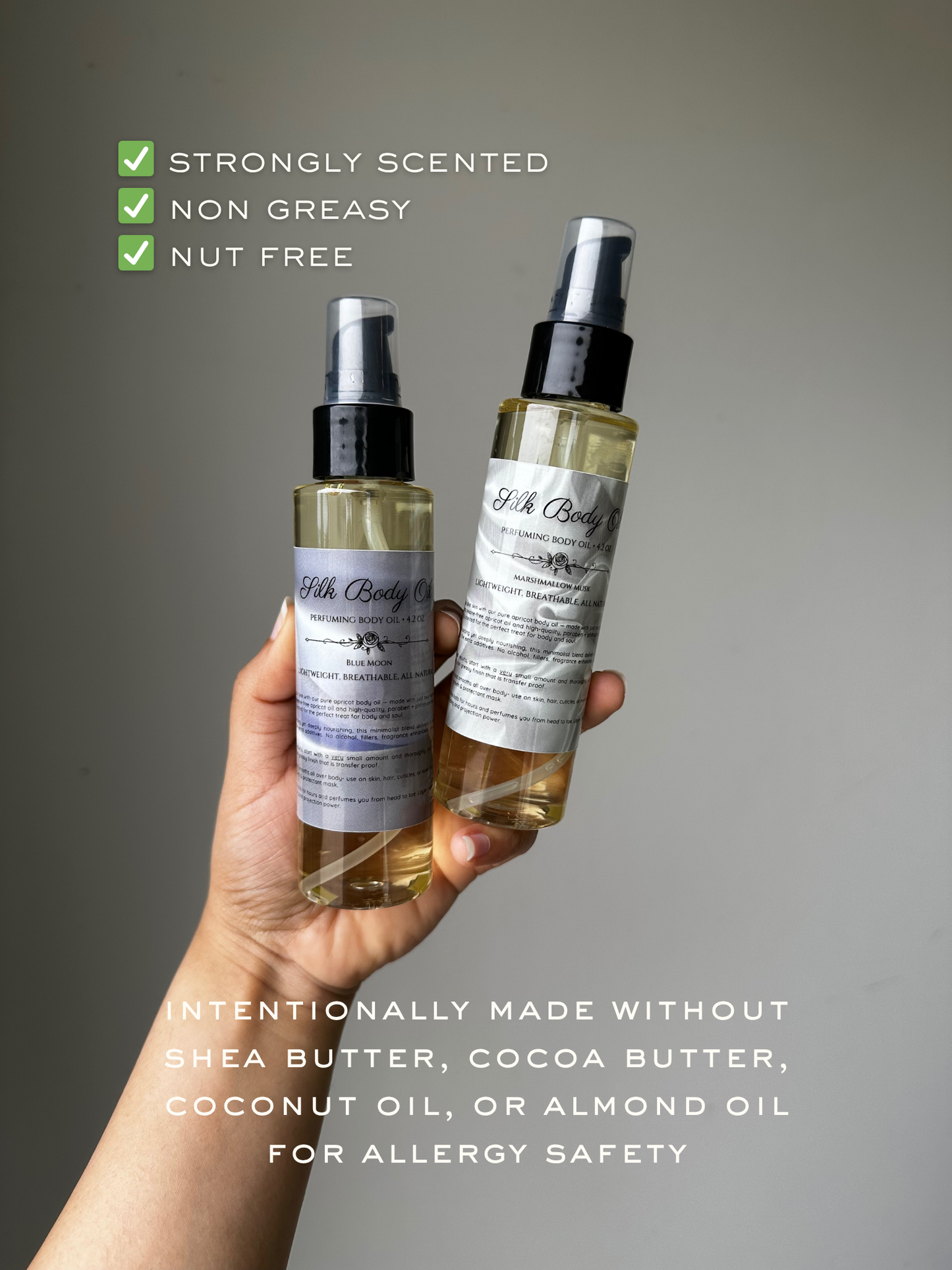 Scented Silk Body Oil