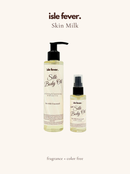 Strongly Scented Silk Body Oil