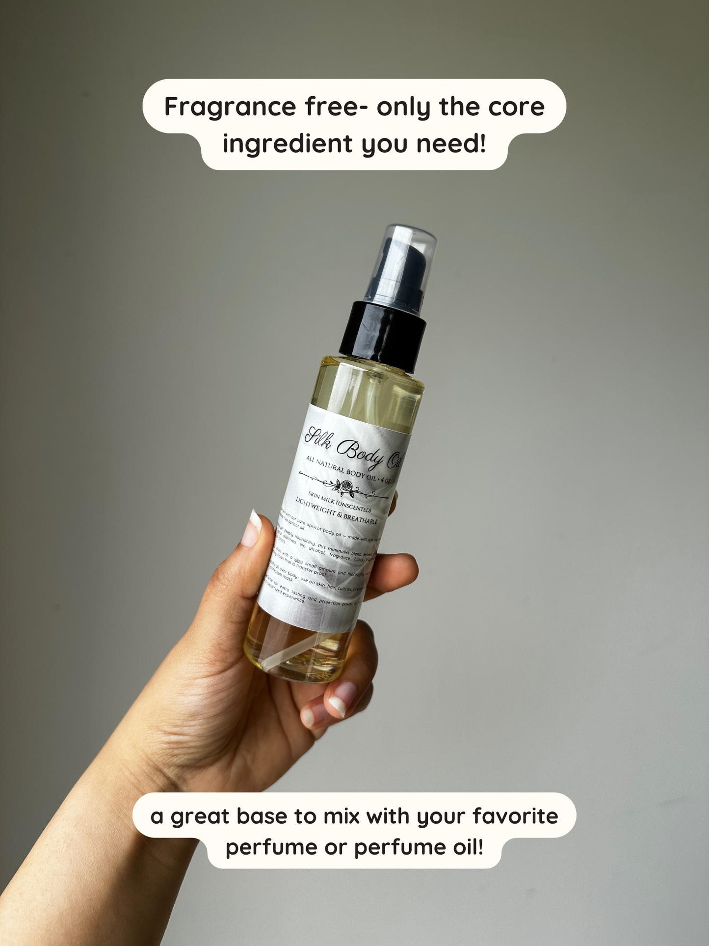 Scented Silk Body Oil