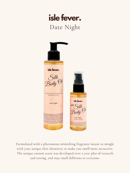 Strongly Scented Silk Body Oil