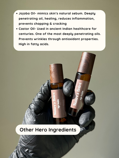 Nature's Botox Balm- Erase Wrinkles + Fine Lines with Castor Oil, Frankincense x2 Infusion, Rosehip & Jojoba Oil