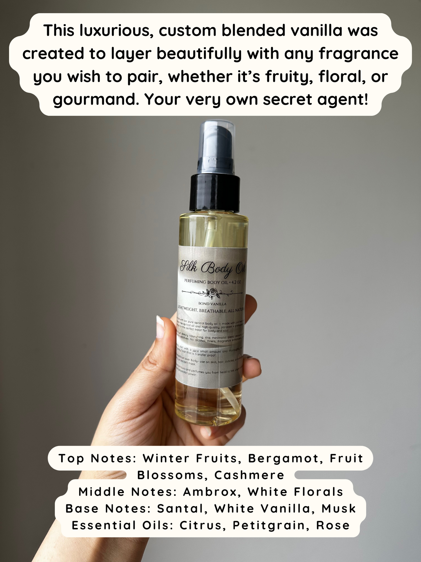 Scented Silk Body Oil