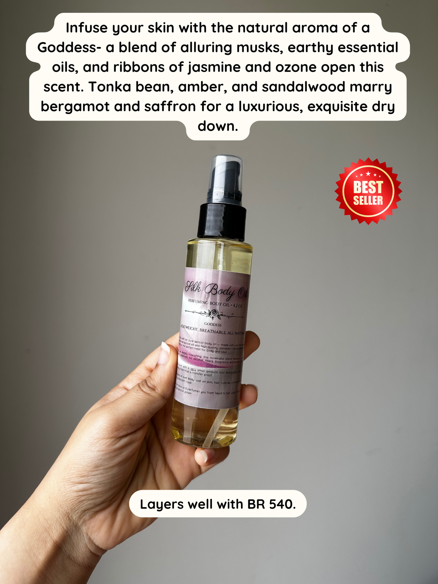 Scented Silk Body Oil
