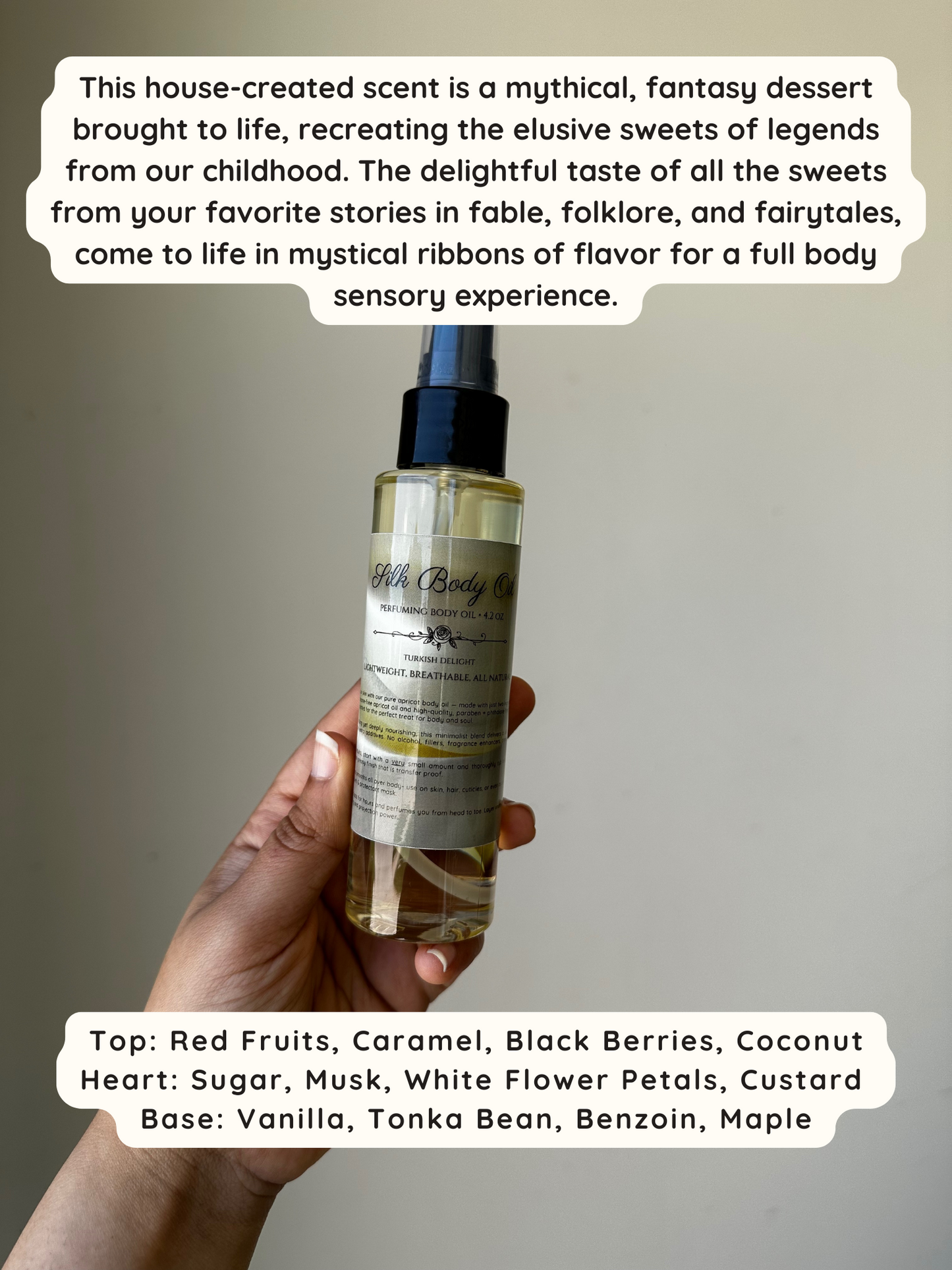 Scented Silk Body Oil