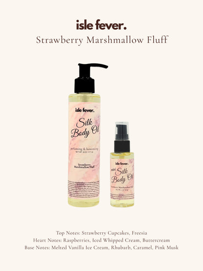 Strongly Scented Silk Body Oil