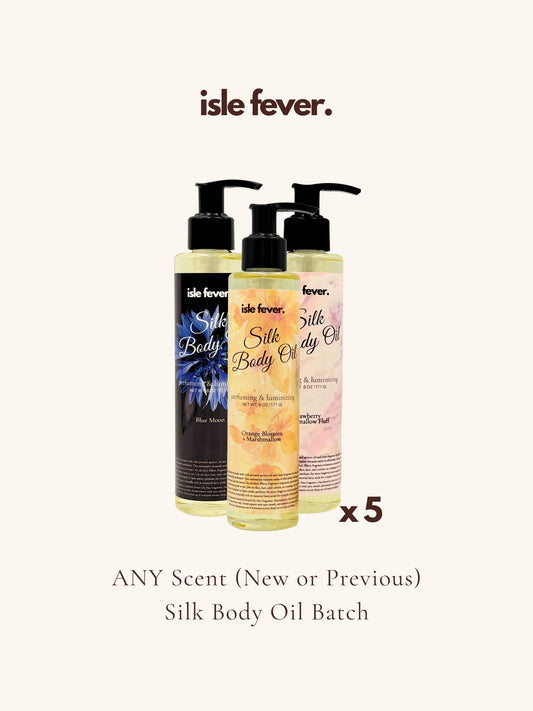 CUSTOM 5 XL Silk Body Oil Batch