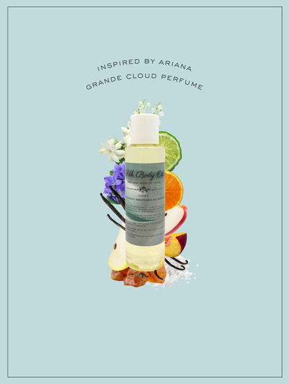 Strongly Scented Silk Body Oil