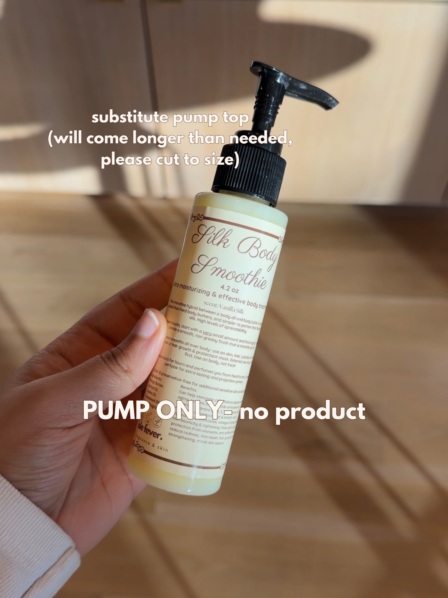 Strongly Scented Silk Body Oil