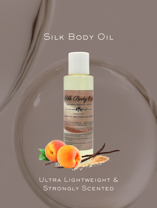 Strongly Scented Silk Body Oil